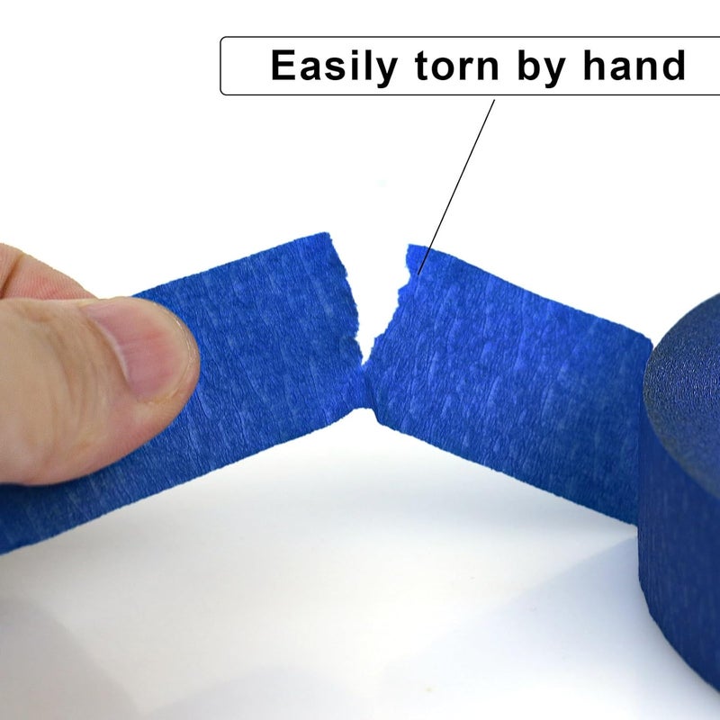 DOAY 3 Pack Blue Painters Tape - Masking Tape 1 Inch Wide - Multi-Surface, Smart Adhesion, Indoor & Outdoor - 300FT Total - Paint Tape for DIY, Labeling, Art, Car, General Purpose (#3910) - Image 5